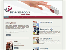 Tablet Screenshot of pharmacon.pl